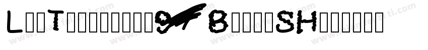 LeeToscanini9 BlackSH字体转换